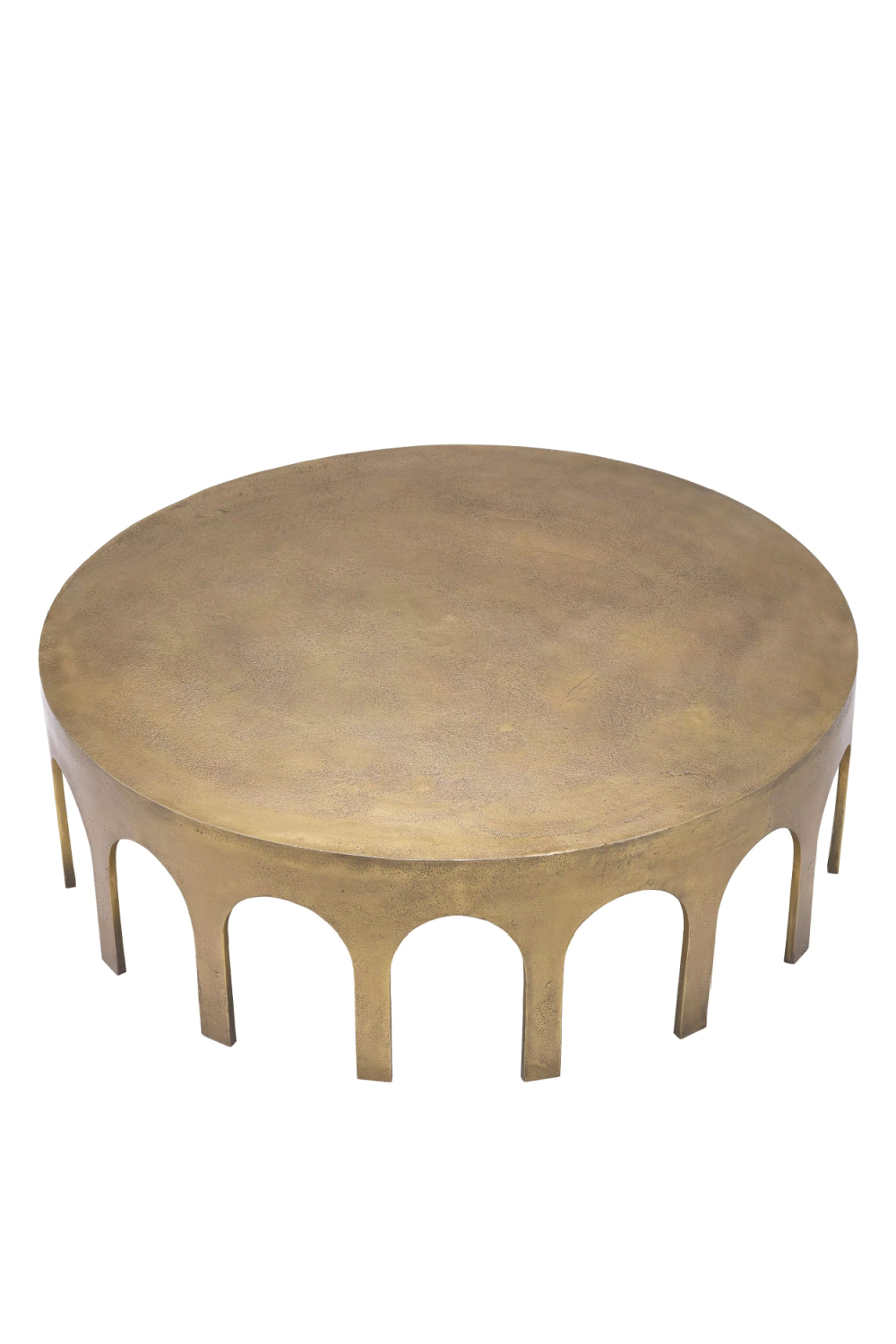 Vintage Brass Coffee Table Gardini | Eichholtz Miami
