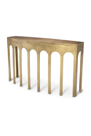 Vintage Brass Console Table Gardini | Eichholtz Miami