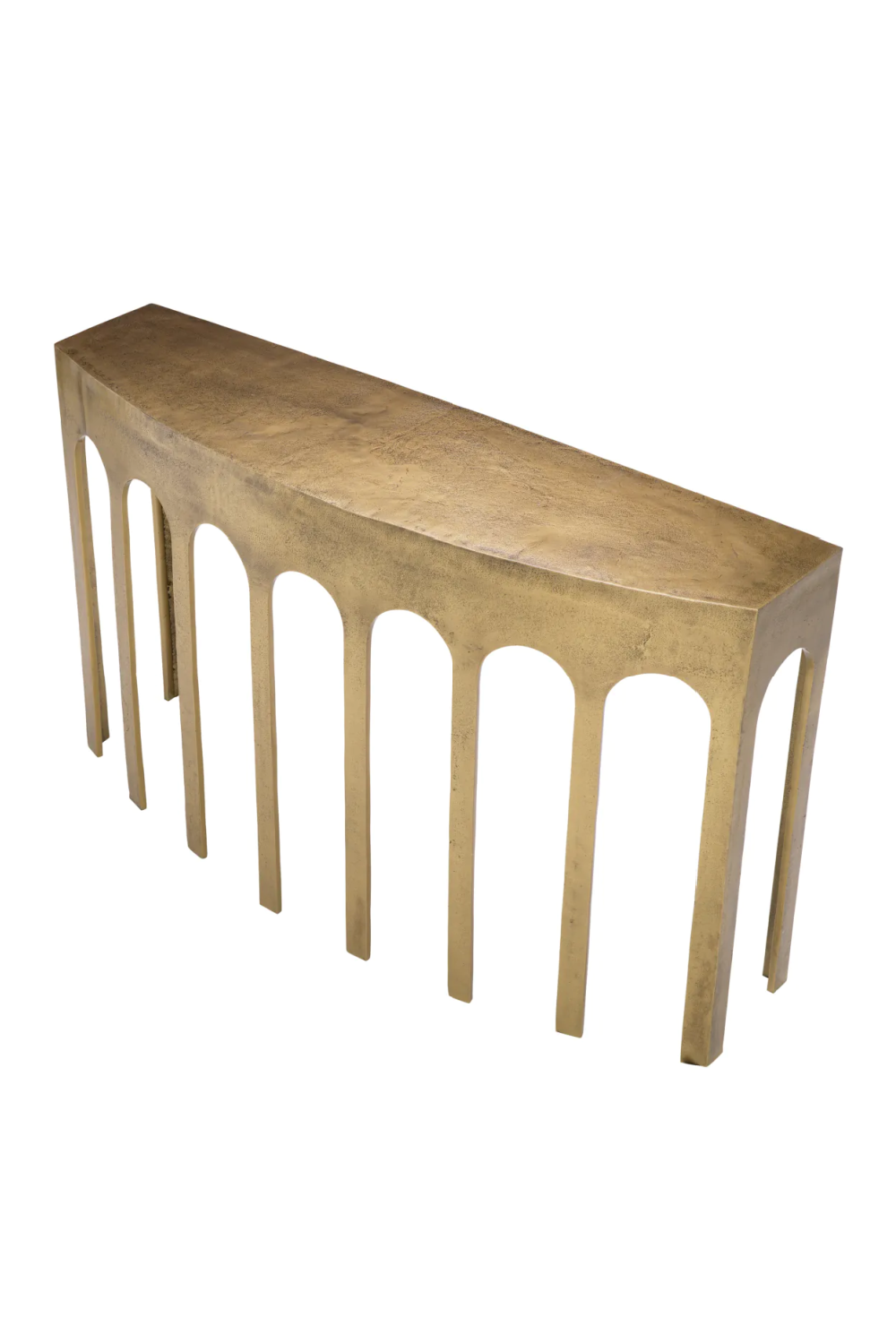Vintage Brass Console Table Gardini | Eichholtz Miami