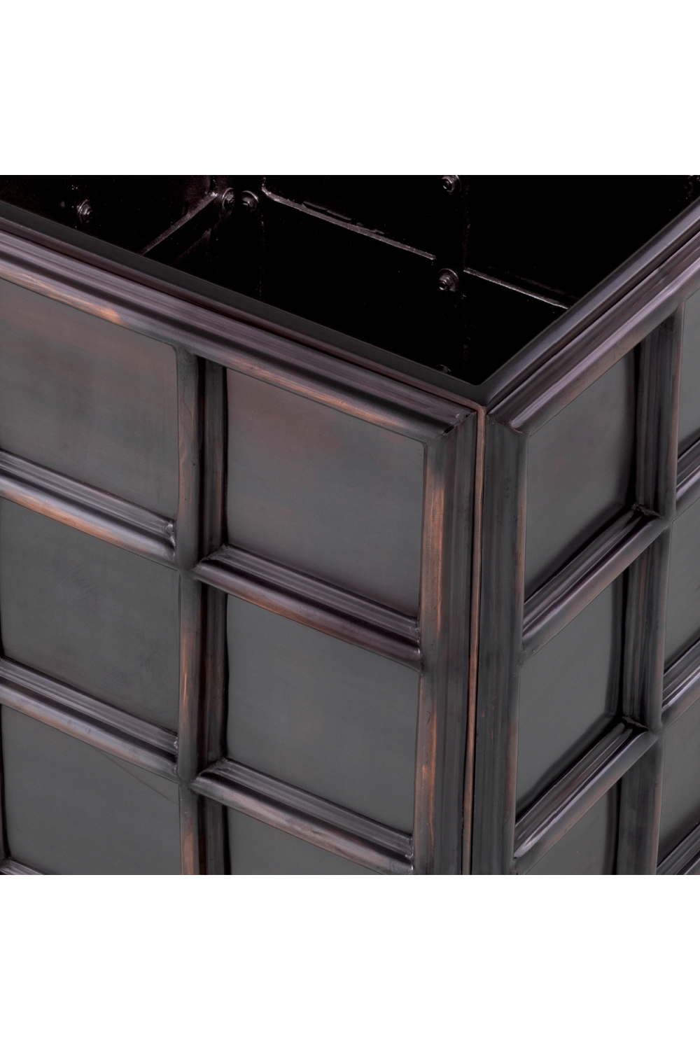 Rustic Style Outdoor Planter Grid | Eichholtz Miami