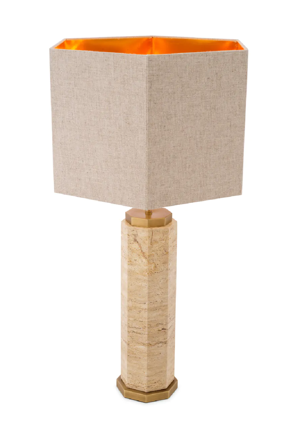 Modern Travertine Table Lamp | Eichholtz Newton | Eichholtzmiami.com