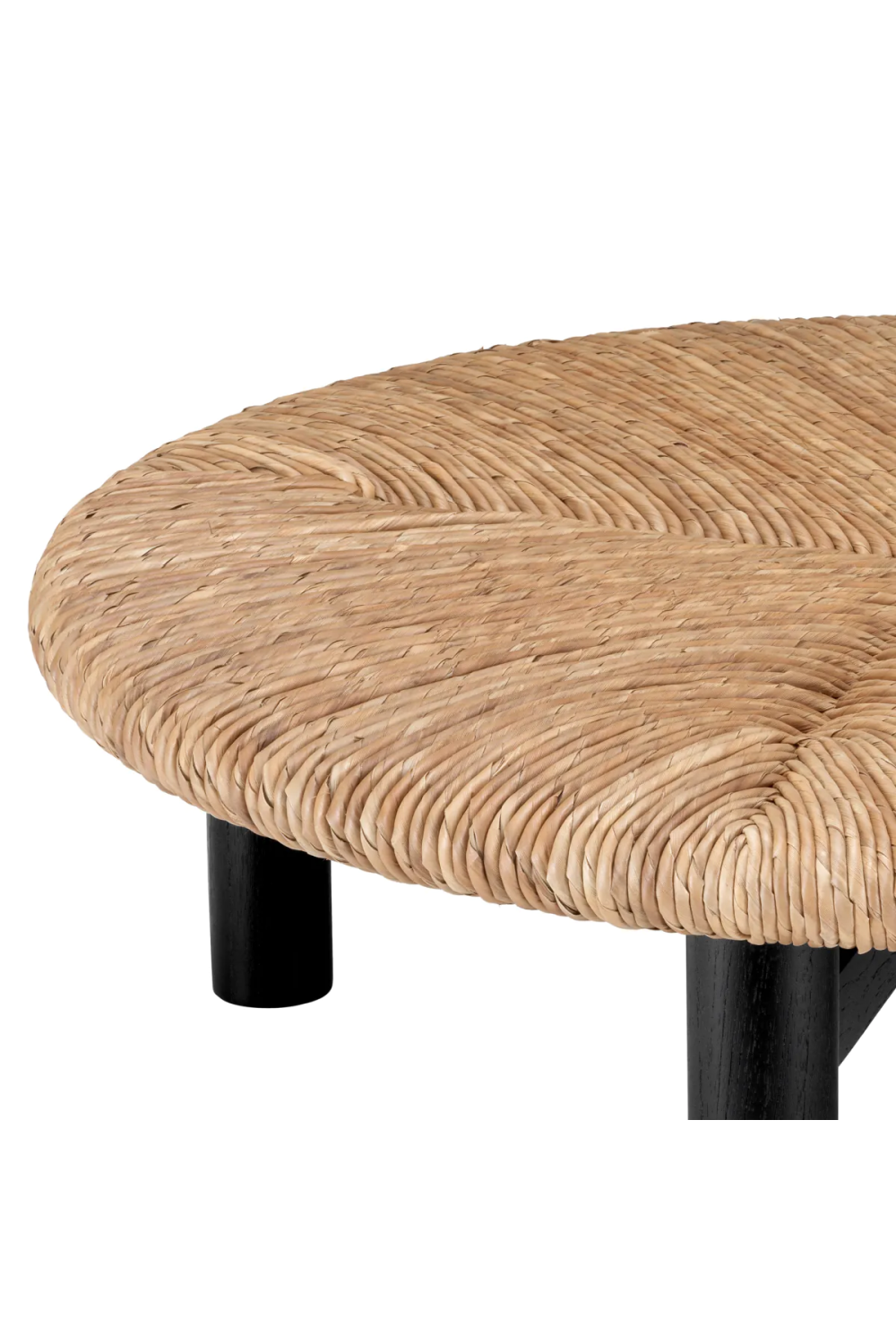 Seagrass Round Coffee Table Costello | Eichholtz Miami