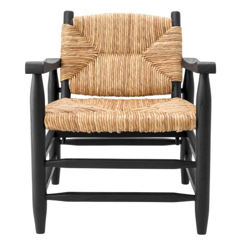 Woven Seagrass Lounge Armchair Elliott | Eichholtz Miami