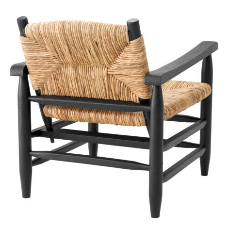 Woven Seagrass Lounge Armchair Elliott | Eichholtz Miami