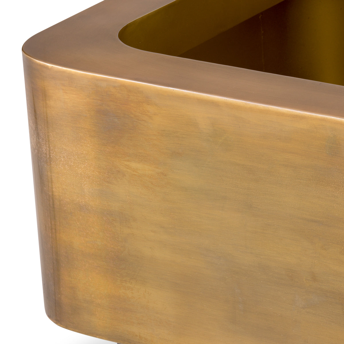 Vintage Brass Planter Jasper | Eichholtz Miami