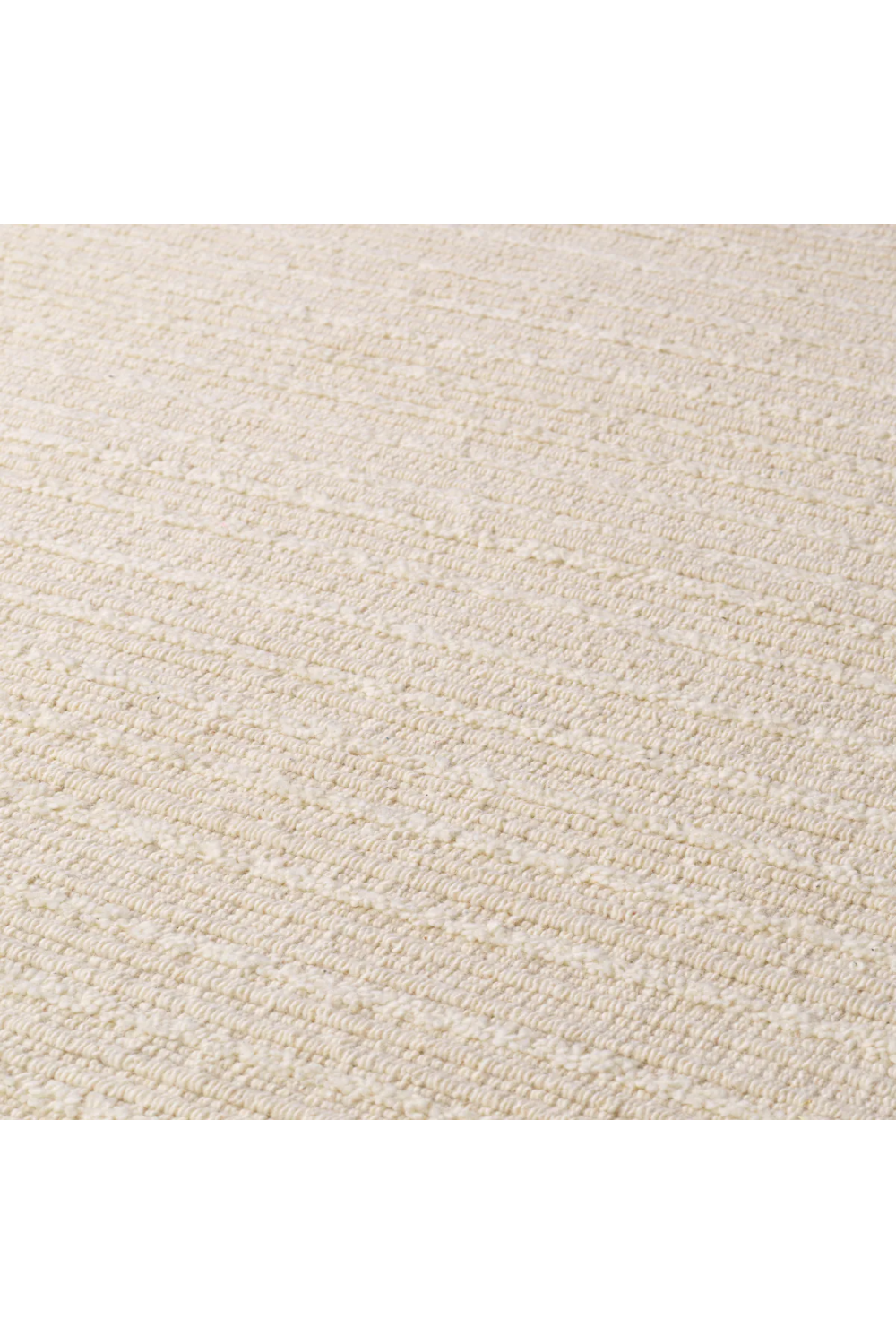 Minimalist Ivory Wool Carpet Torrance | Eichholtz Miami