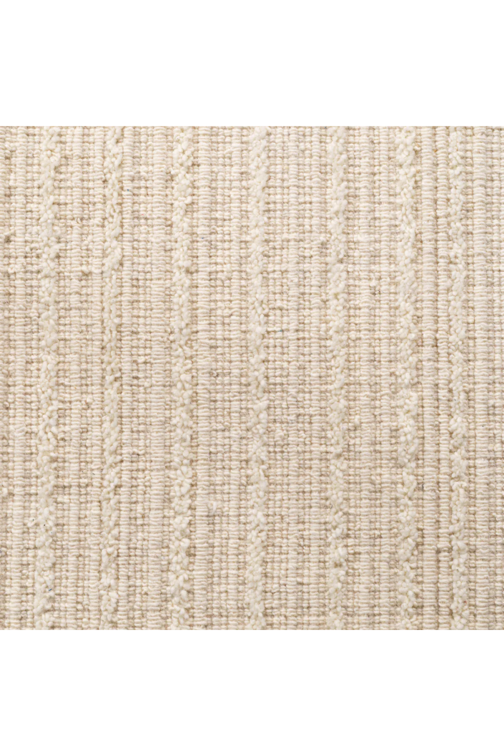 Minimalist Ivory Wool Carpet Torrance | Eichholtz Miami