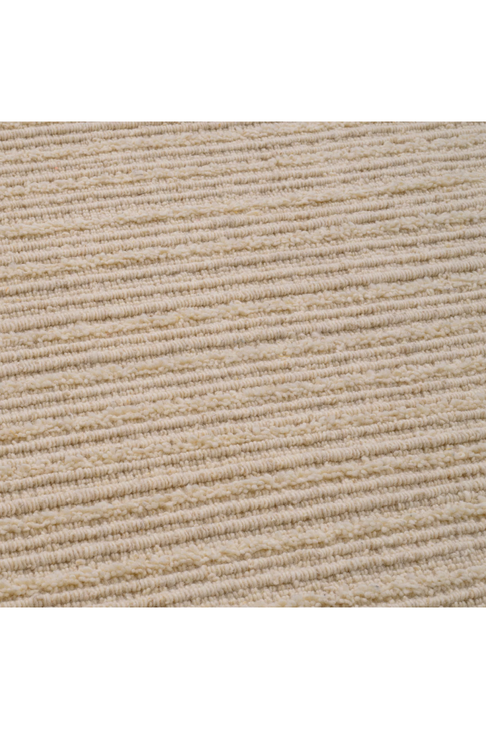Minimalist Ivory Wool Carpet Torrance | Eichholtz Miami