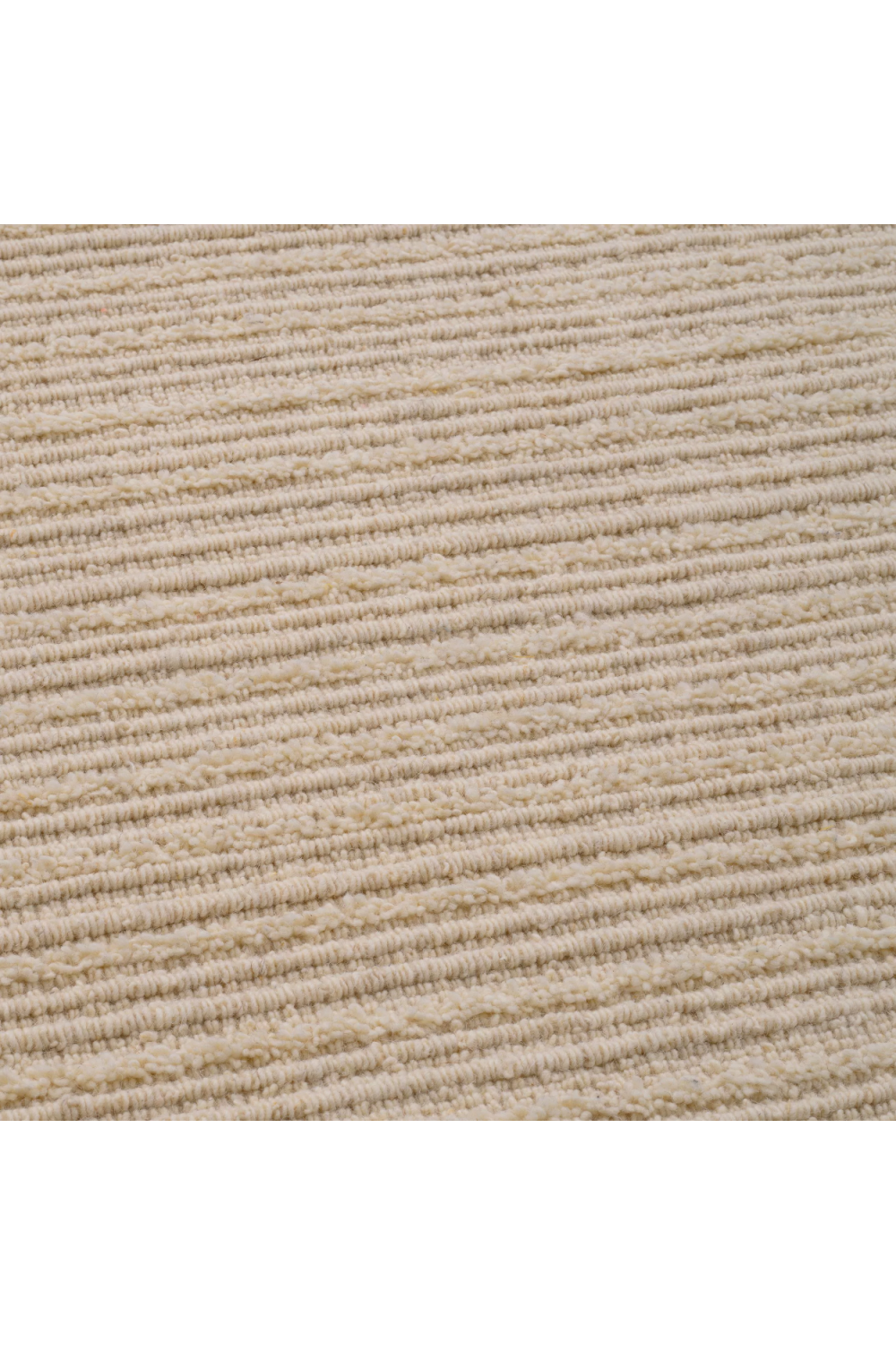 Minimalist Ivory Wool Carpet Torrance | Eichholtz Miami