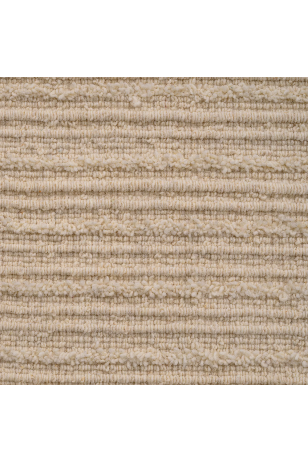 Minimalist Ivory Wool Carpet Torrance | Eichholtz Miami