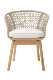 Modern Outdoor Dining Chair Trinity | Eichholtz Miami