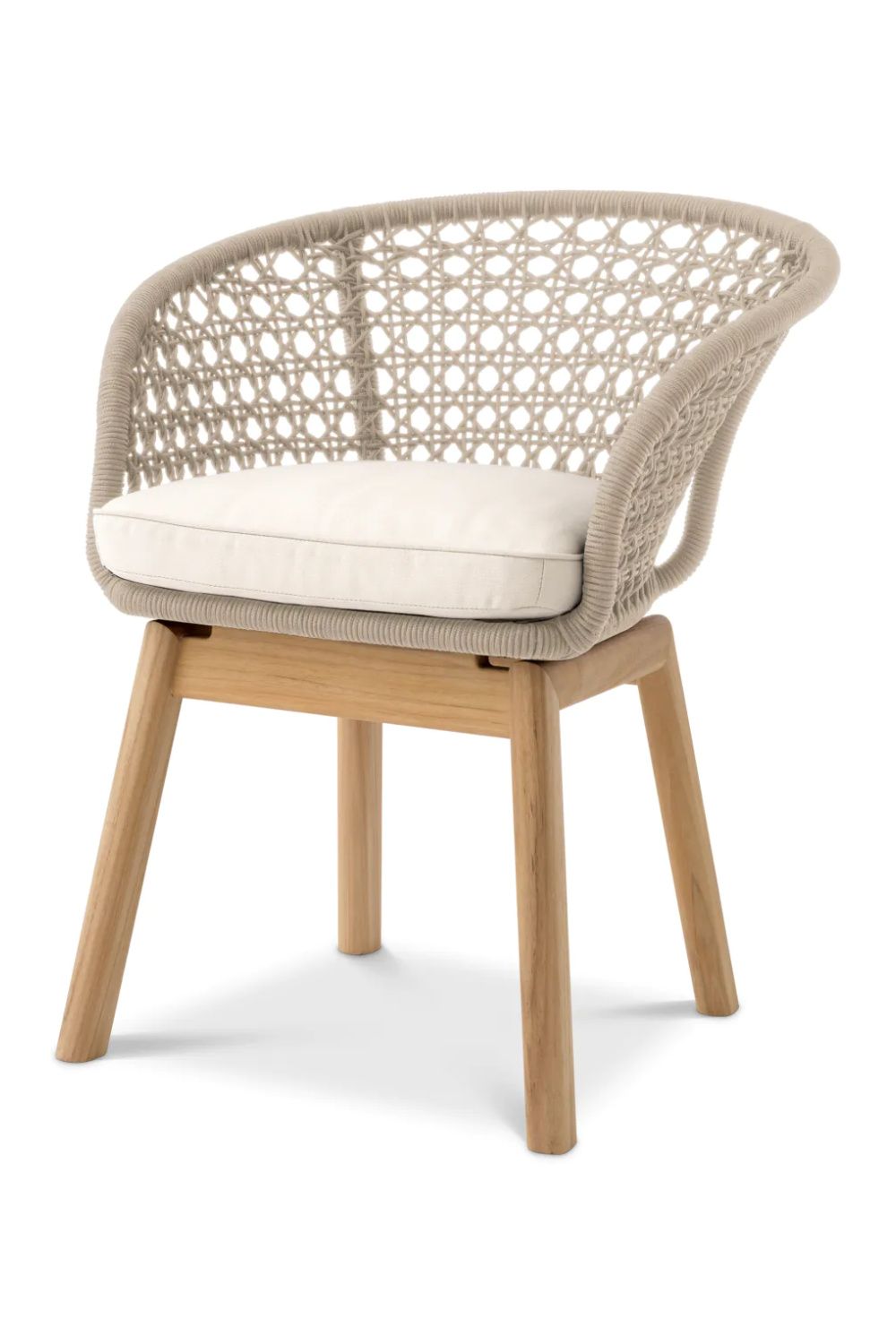 Modern Outdoor Dining Chair Trinity | Eichholtz Miami