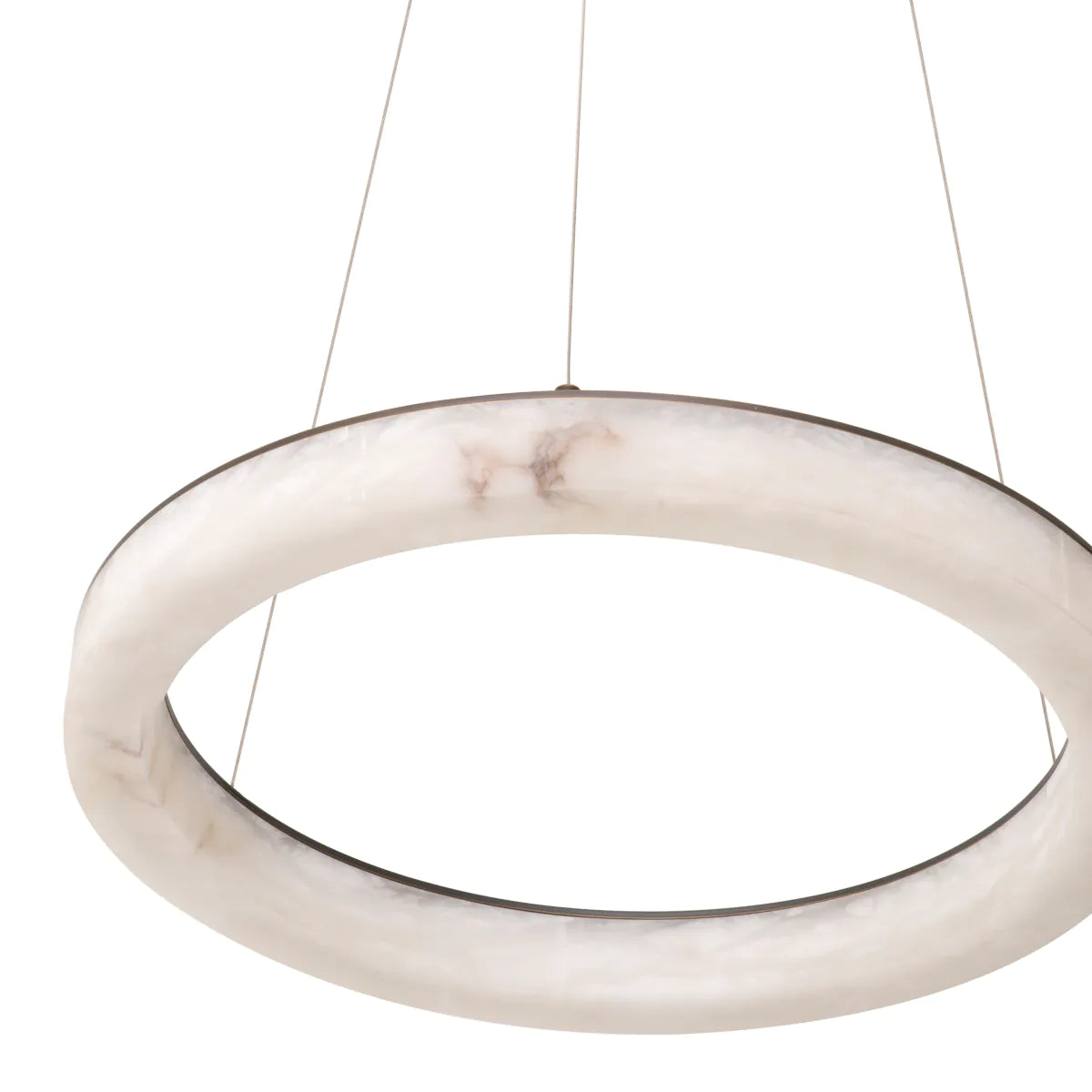 Alabaster Ring Chandelier Sankt Gallen | Eichholtz Miami