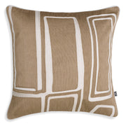 Geometric Pattern Cushion Ribeira | Eichholtz Miami