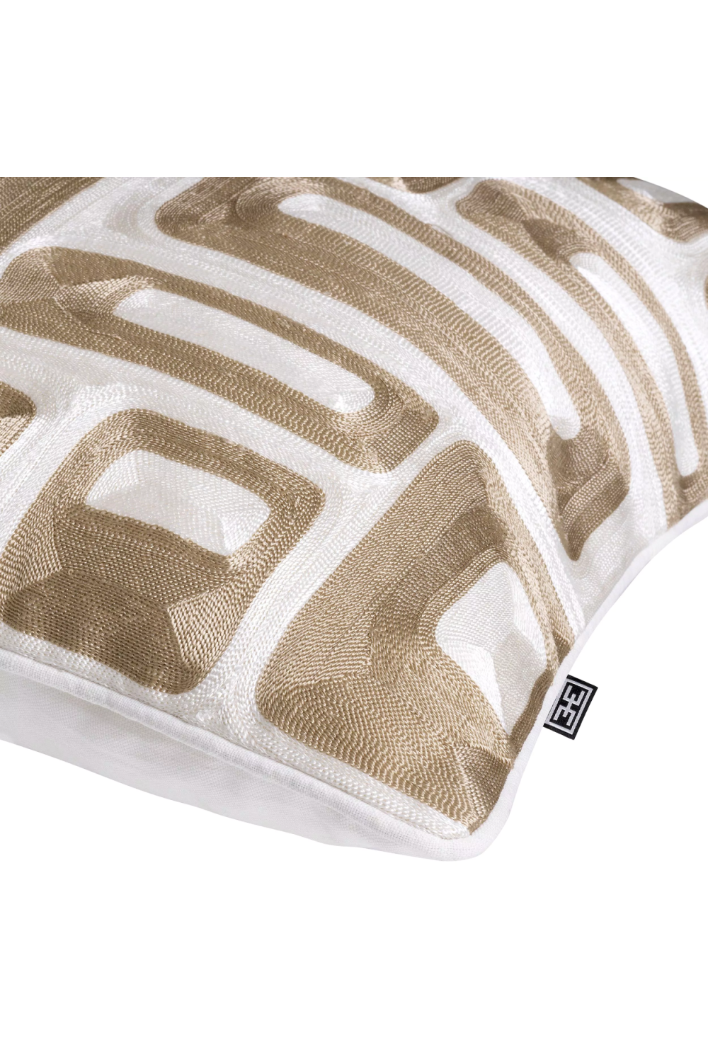 Viscose Embroidery Cushion Cerva | Eichholtz Miami