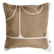 Square Geometric Pattern Cushion Sabrosa | Eichholtz Miami