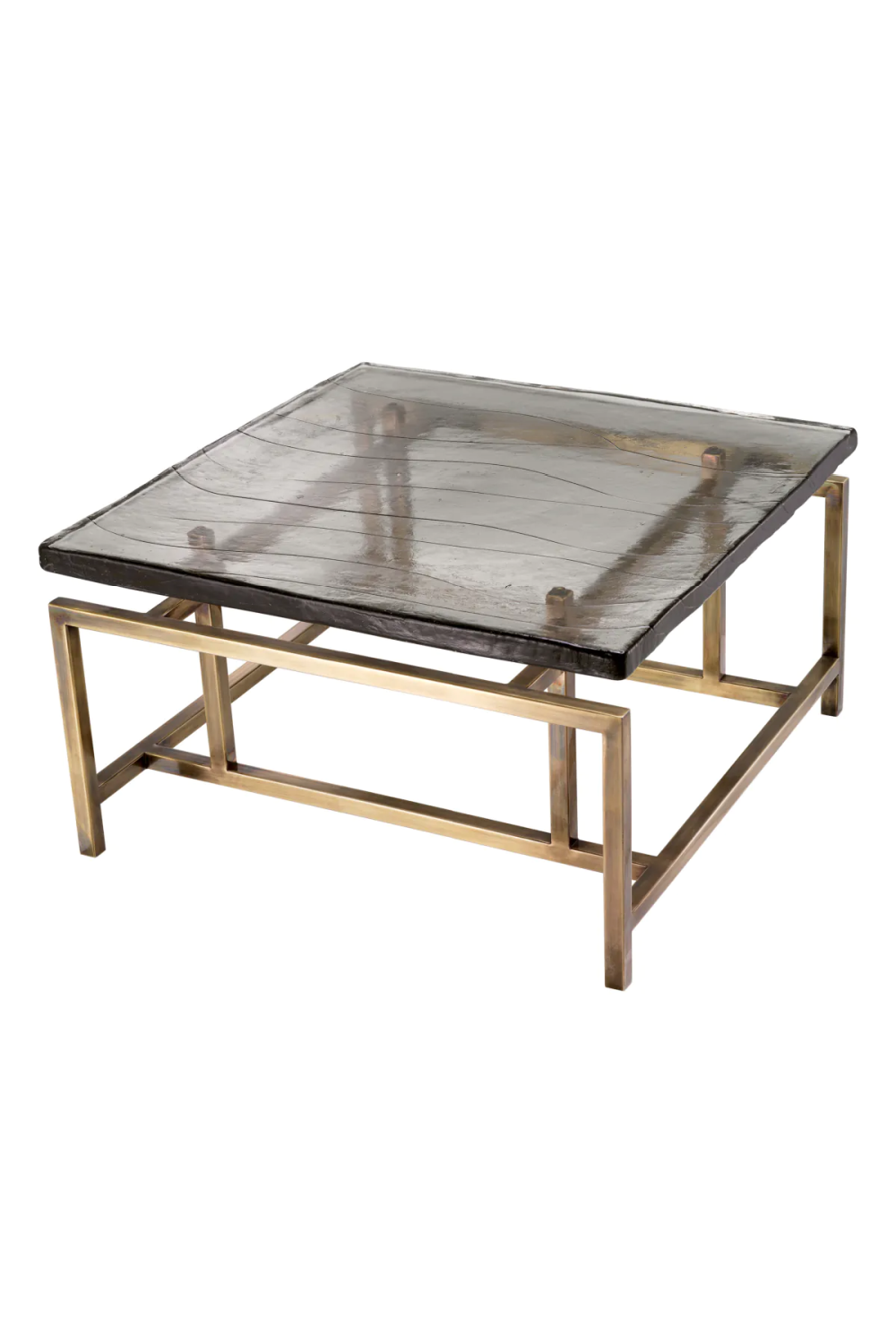 Handmade Glass Coffee Table Schlumberg | Eichholtz Miami