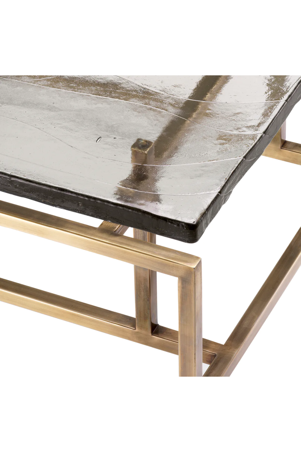 Handmade Glass Coffee Table Schlumberg | Eichholtz Miami