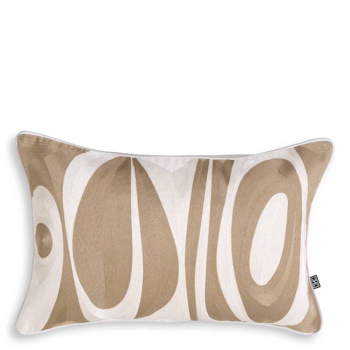 Beige Throw Pillow Coura | Eichholtz Miami