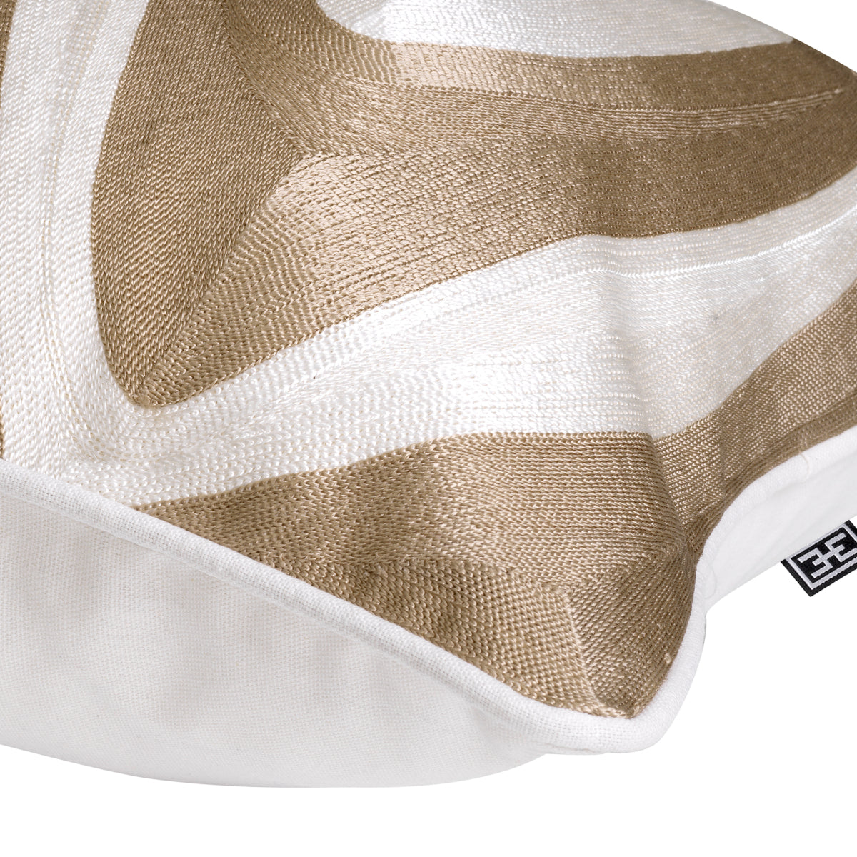Beige Throw Pillow Coura | Eichholtz Miami