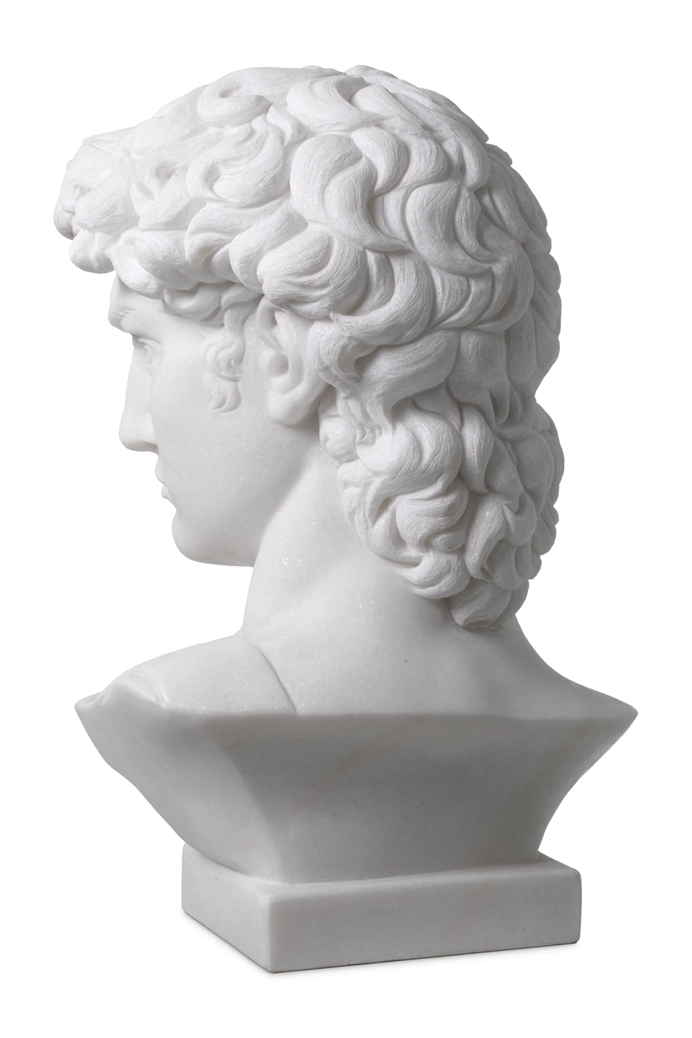 White Marble Head David | Eichholtz Miami
