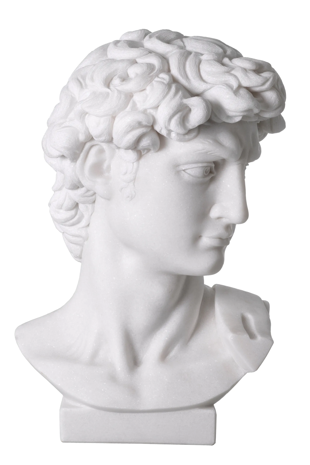 White Marble Head David | Eichholtz Miami