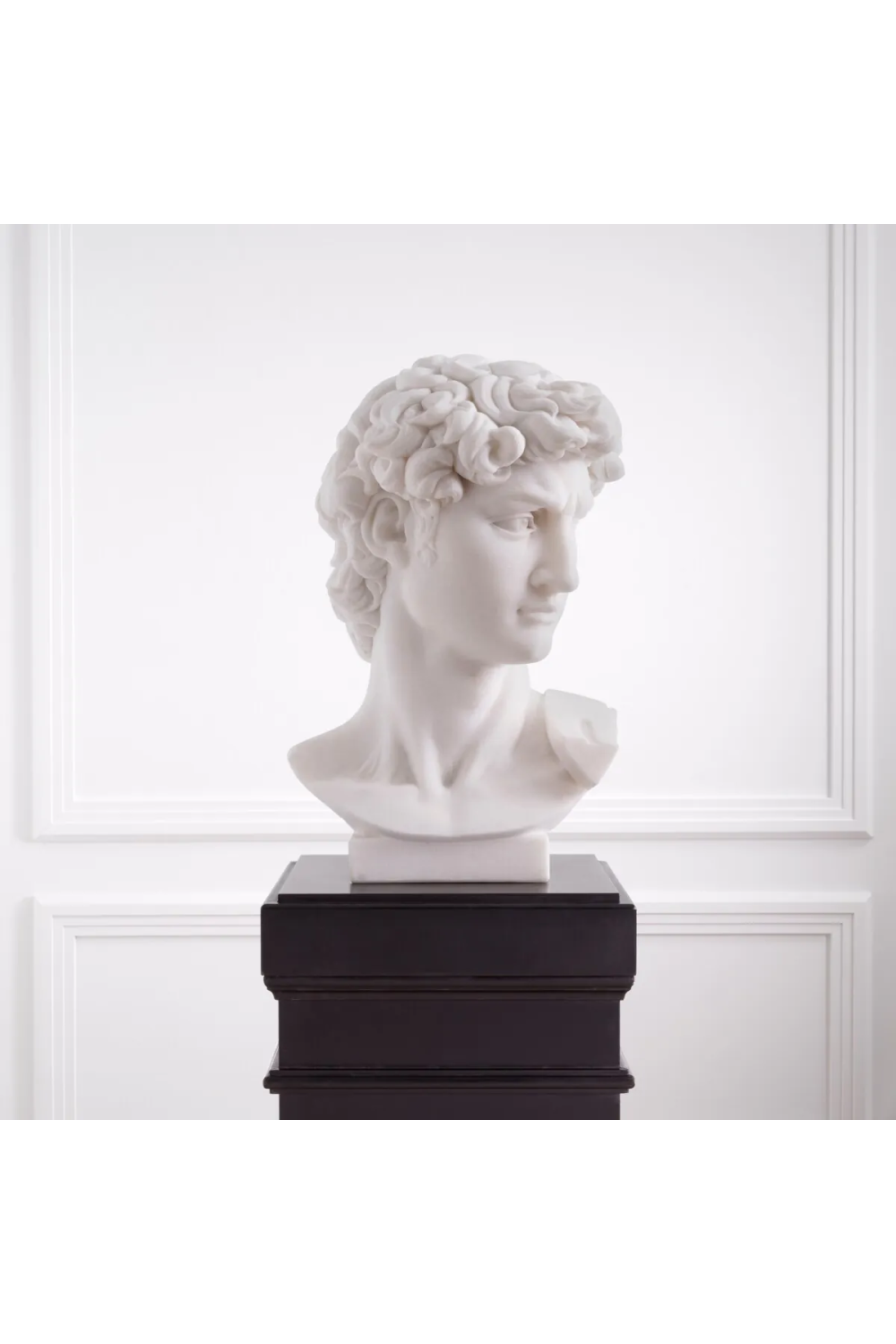 White Marble Head David | Eichholtz Miami