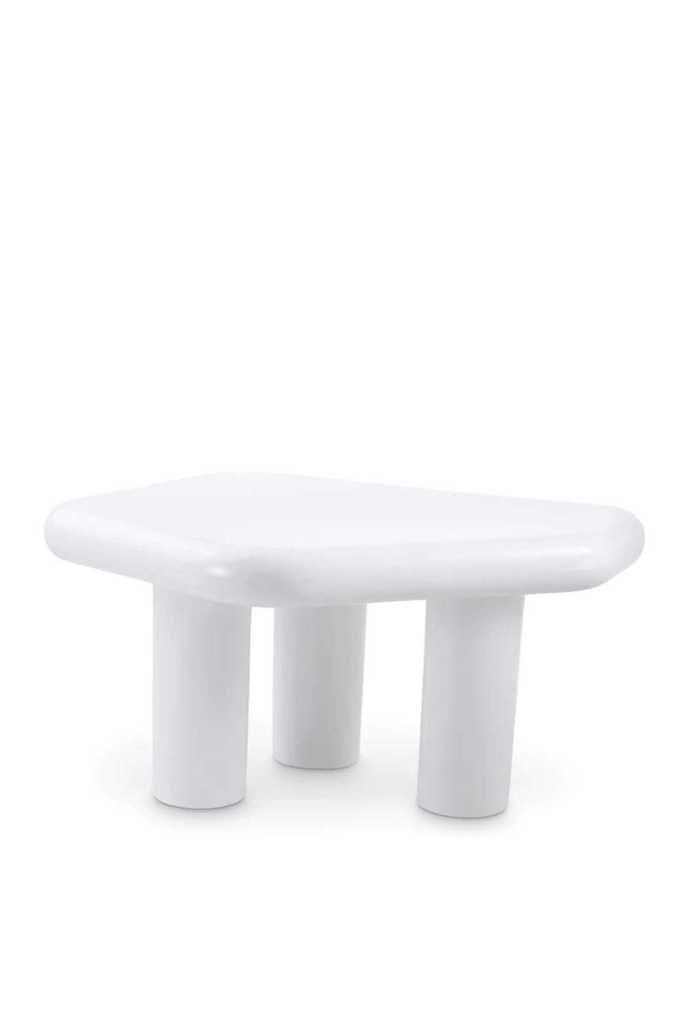 White Side Table Matiz | Eichholtz Miami
