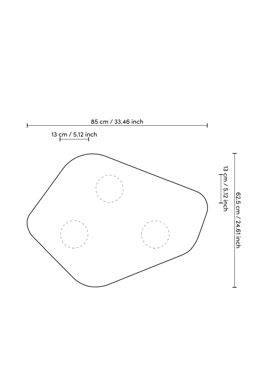 White Side Table Matiz | Eichholtz Miami