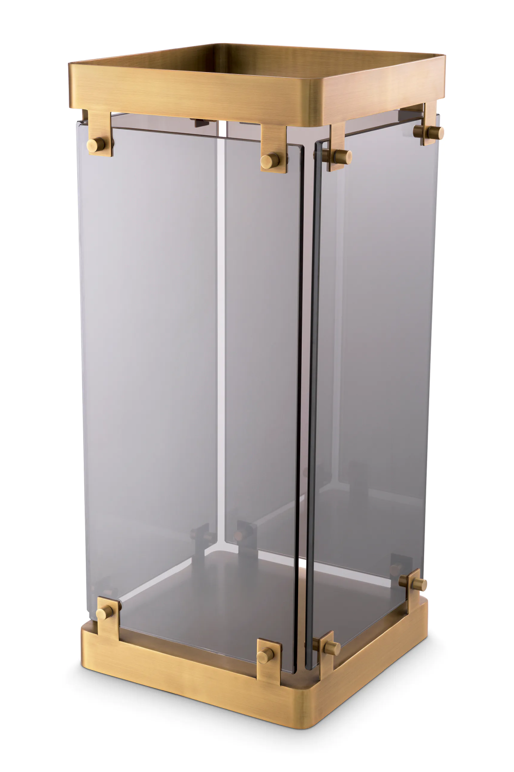 Smoke Glass Umbrella Stand Heston | Eichholtz Miami