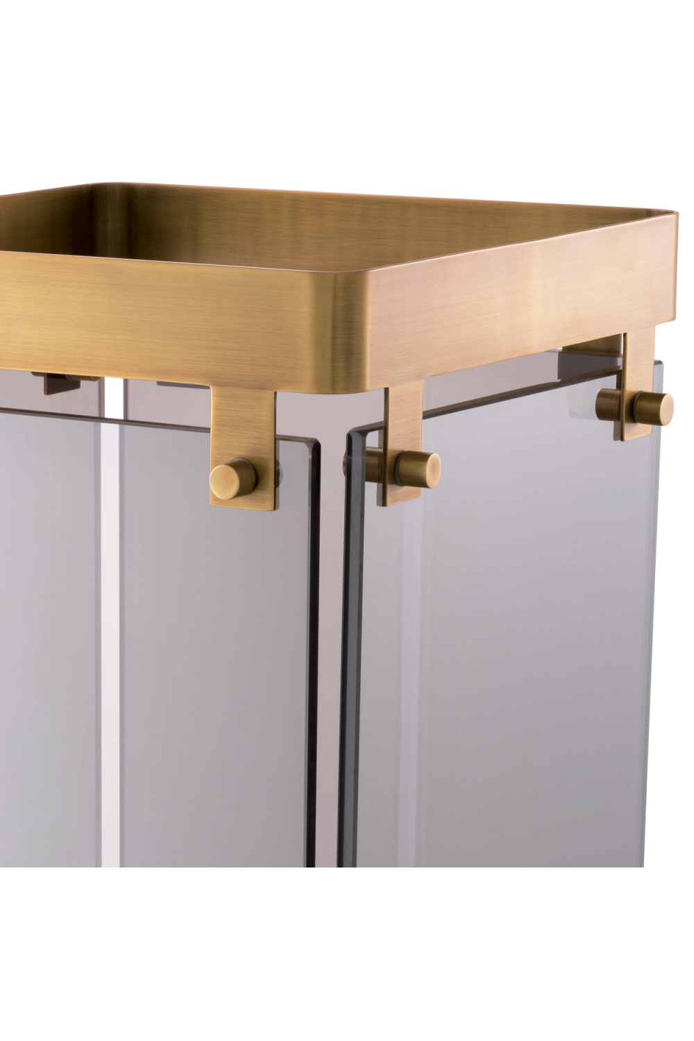 Smoke Glass Umbrella Stand Heston | Eichholtz Miami