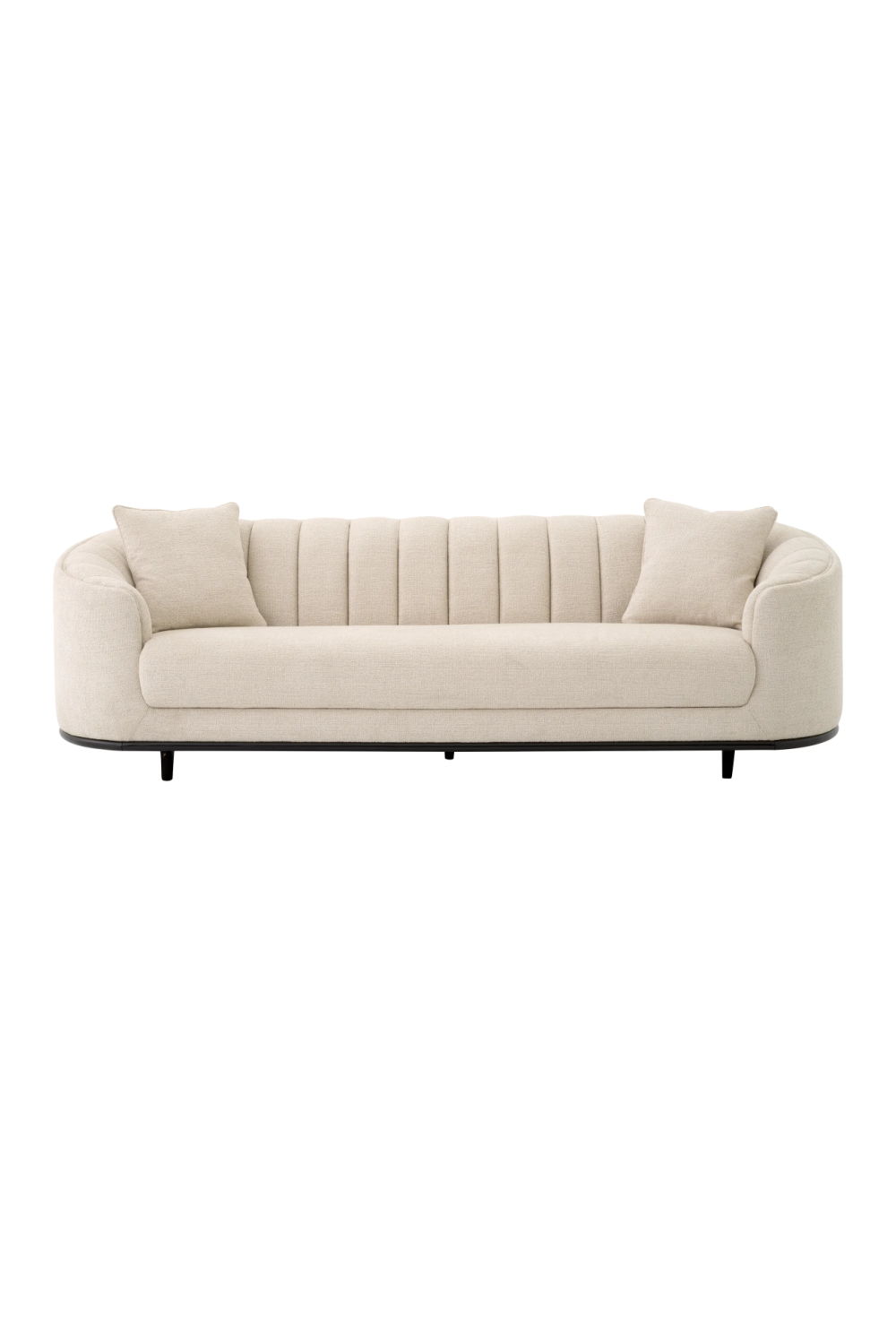 Channel Stitched Curve Sofa | Eichholtz Agostino | Eichholtzmiami.com