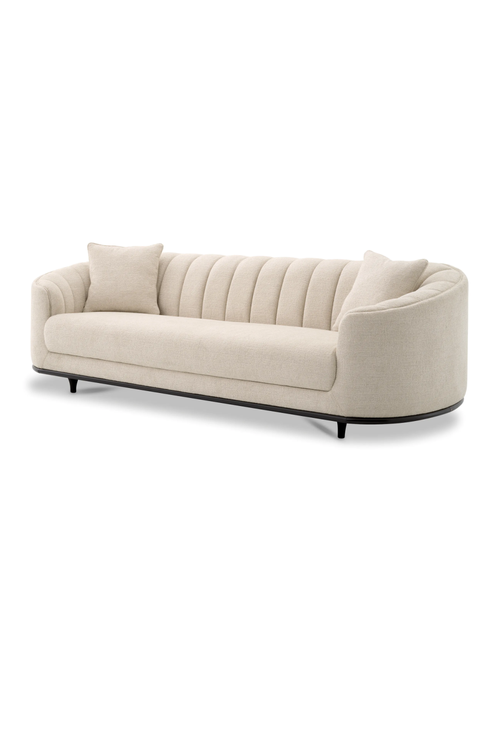 Channel Stitched Curve Sofa | Eichholtz Agostino | Eichholtzmiami.com