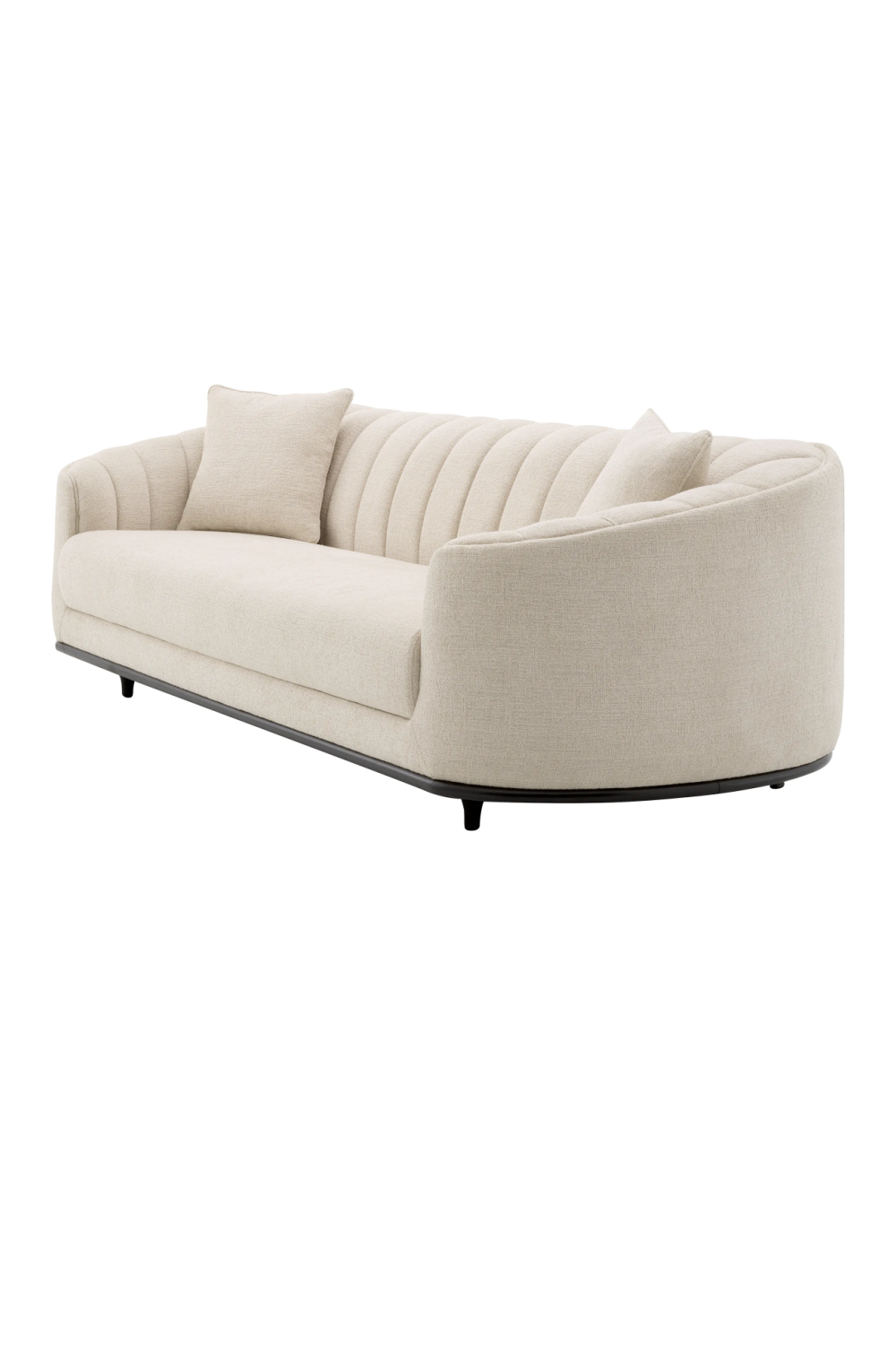Channel Stitched Curve Sofa | Eichholtz Agostino | Eichholtzmiami.com