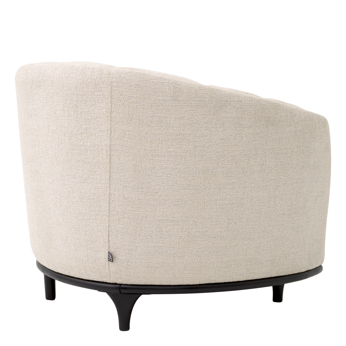 Channeled Modern Accent Chair Agostino | Eichholtz Miami