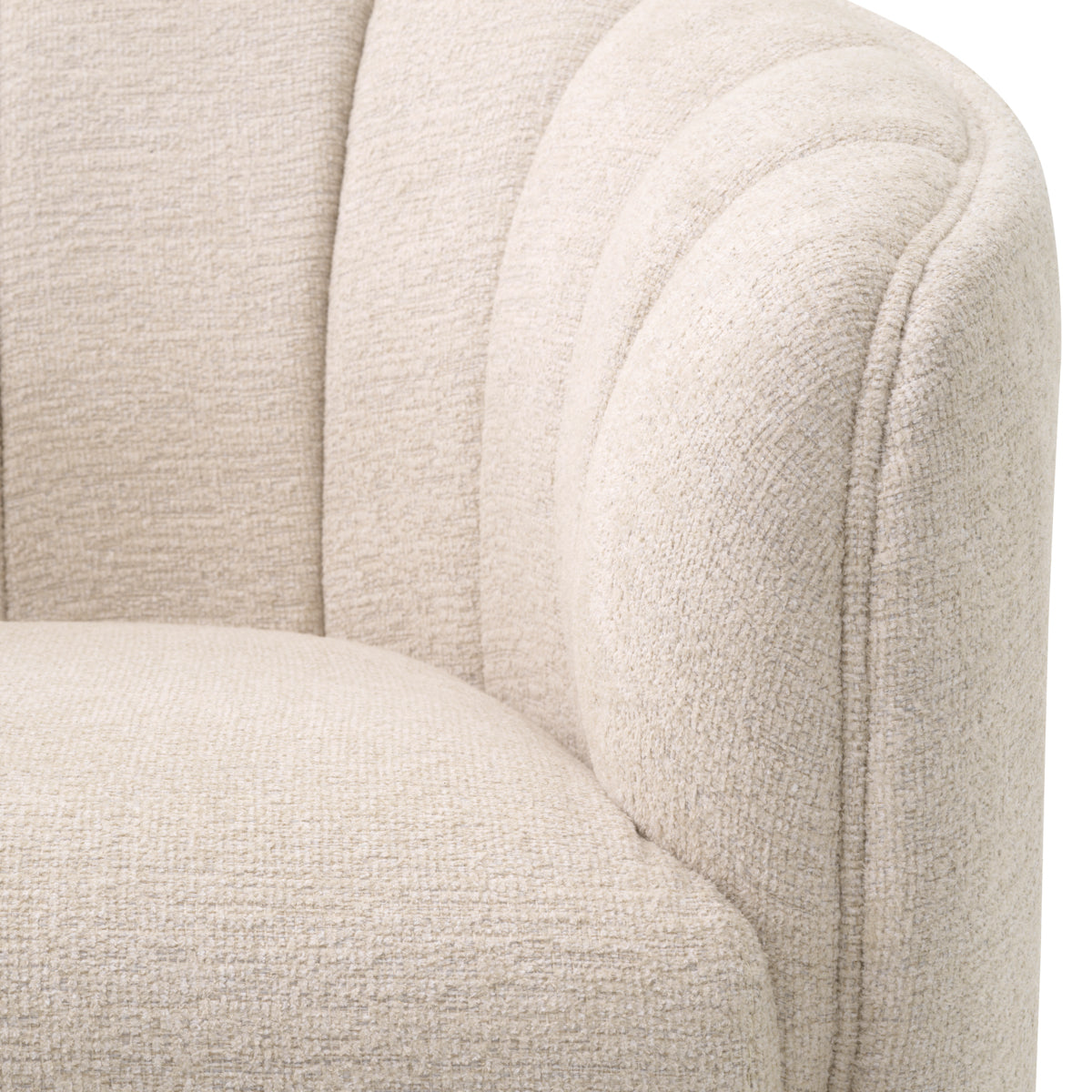 Channeled Modern Accent Chair Agostino | Eichholtz Miami