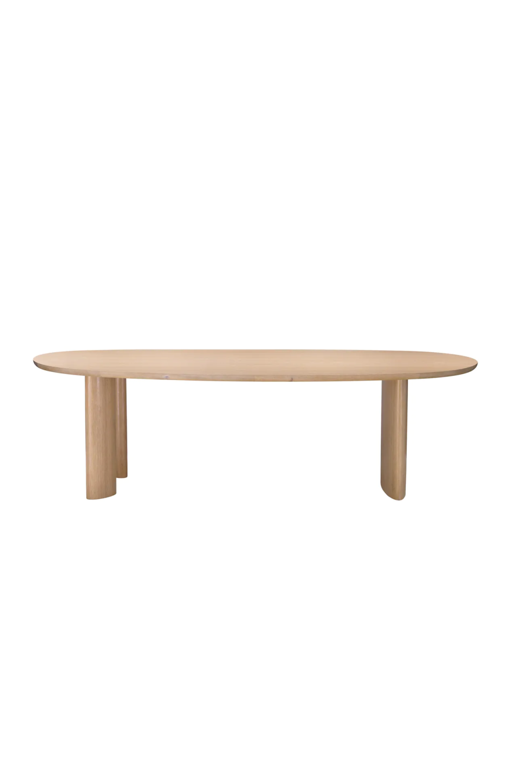 Oval Wooden Dining Table Lindner | Eichholtz Miami