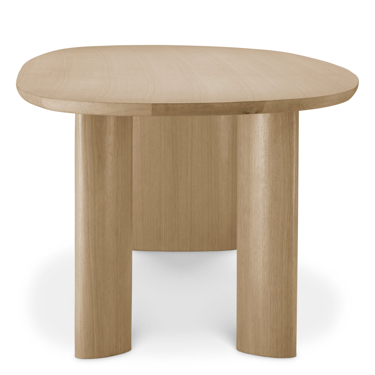 Oval Wooden Dining Table Lindner | Eichholtz Miami