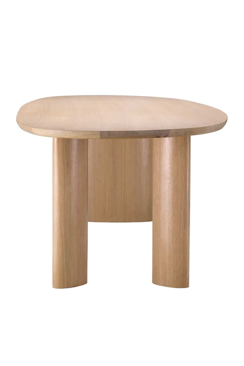 Oval Wooden Dining Table Lindner | Eichholtz Miami