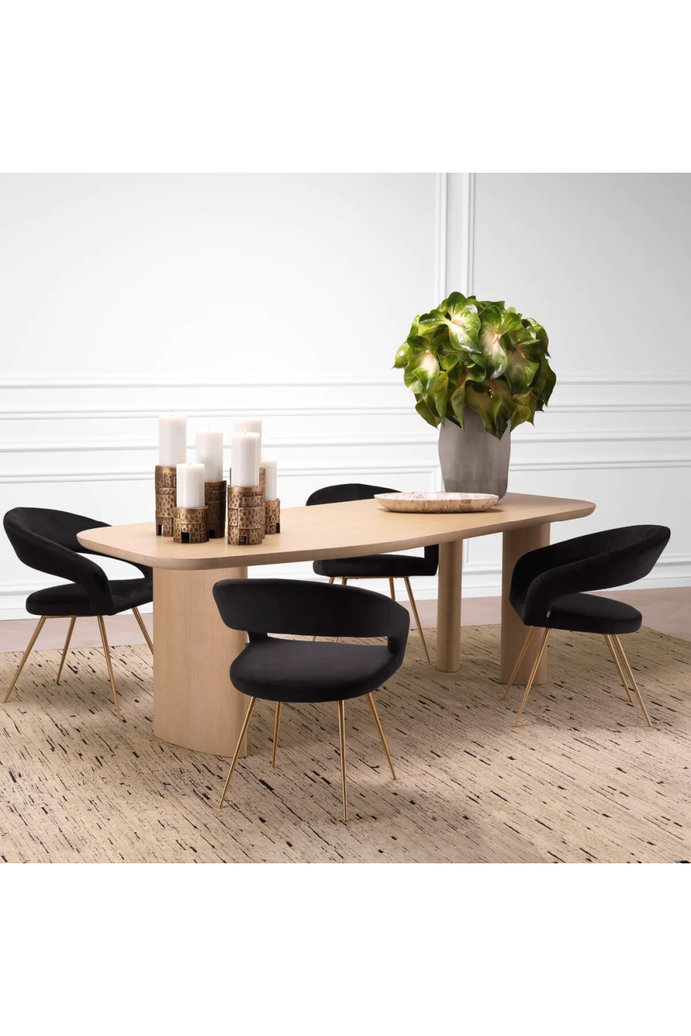 Oak Dining Table Flemings | Eichholtz Miami