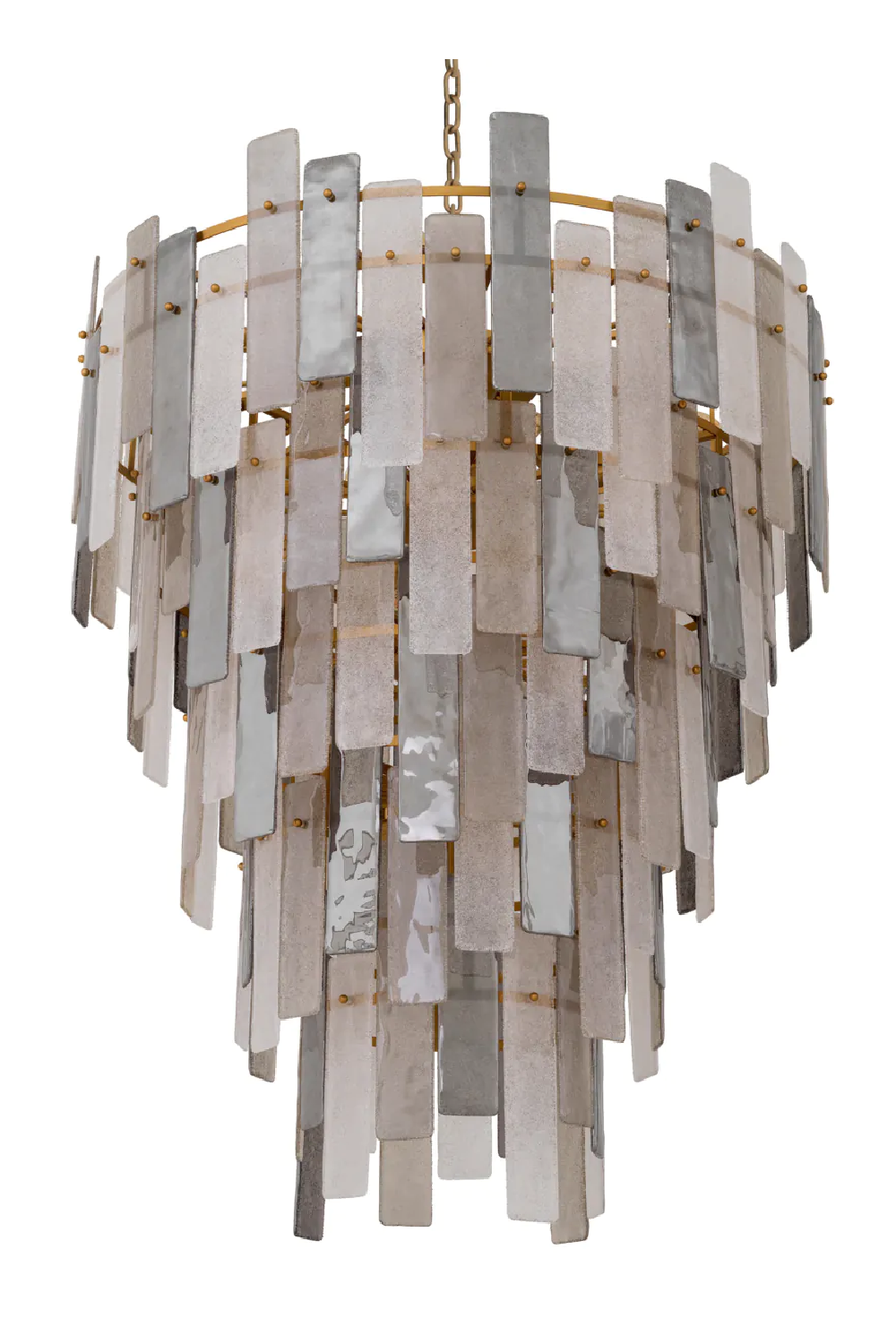Tiered Glass Chandelier XXL Greyson | Eichholtz Miami