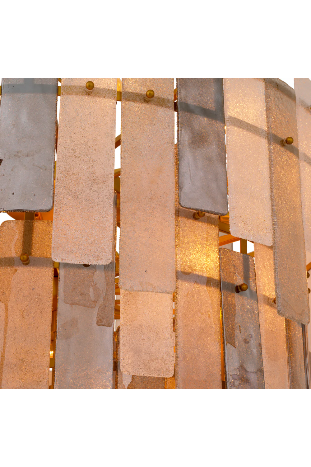 Tiered Glass Chandelier XXL Greyson | Eichholtz Miami