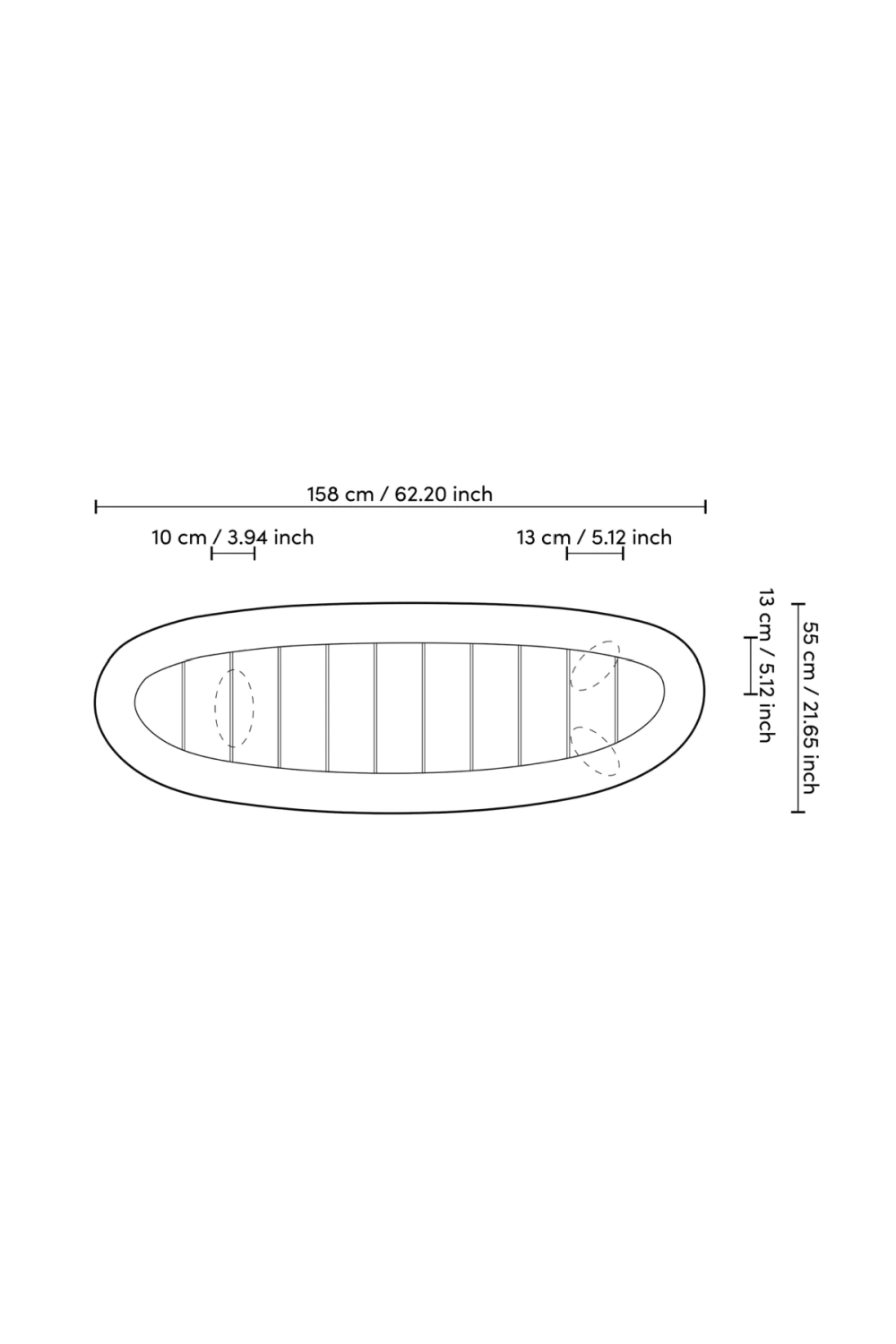 Outdoor Console Table Free Form | Eichholtz Miami