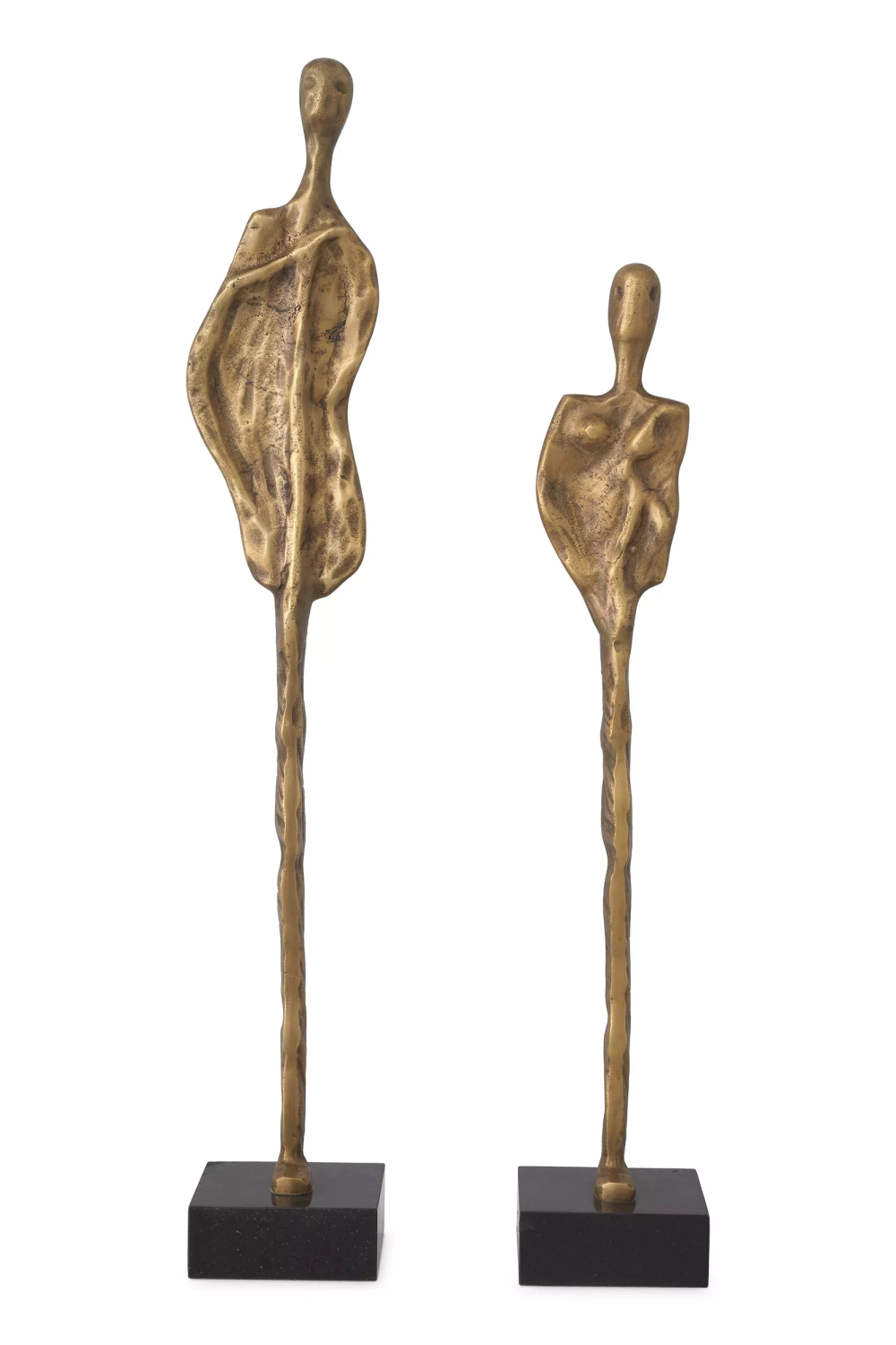 Vintage Brass Deco Object Set (2) Dual | Eichholtz Miami