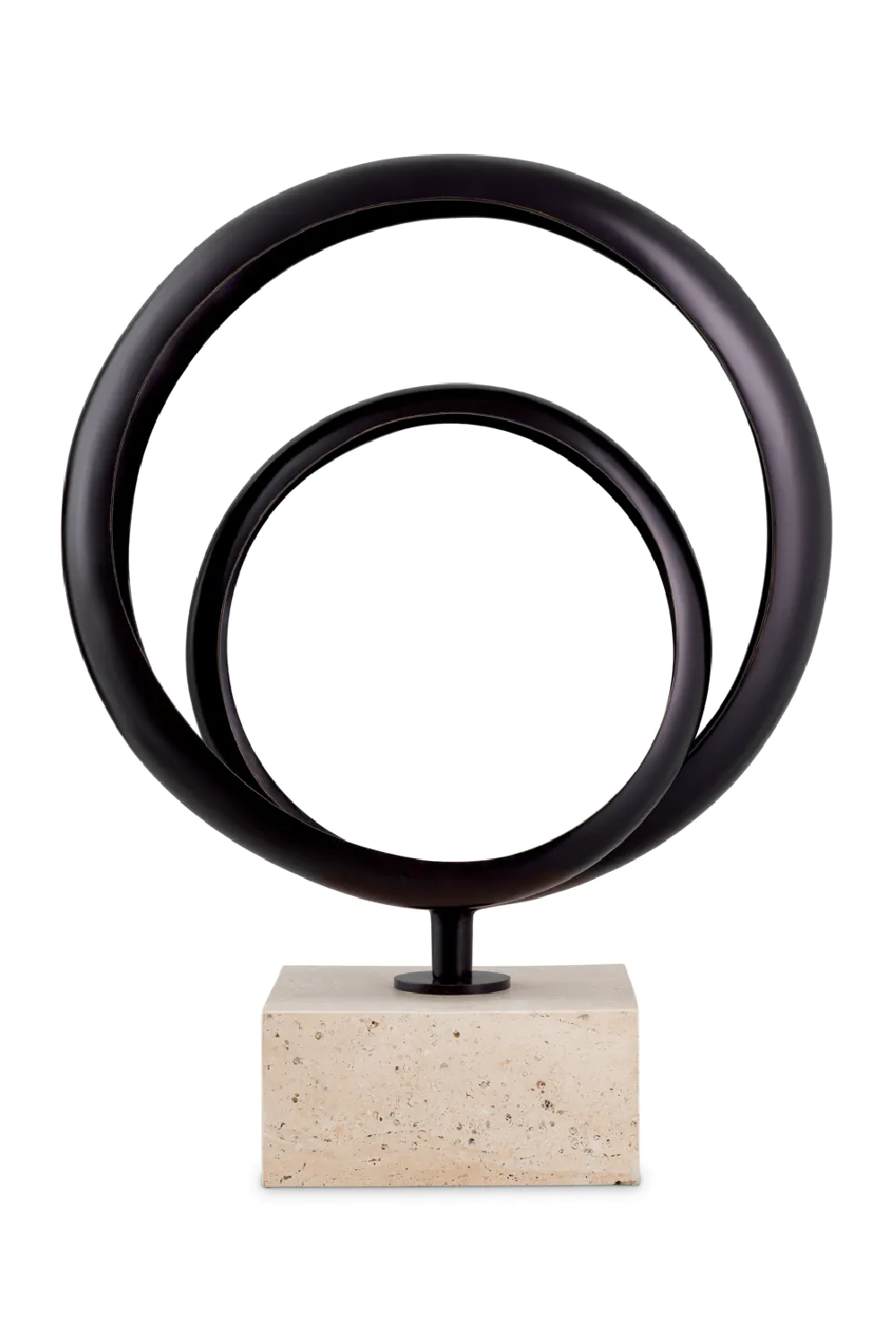 Bronze Round Loop Object Elena | Eichholtz Miami