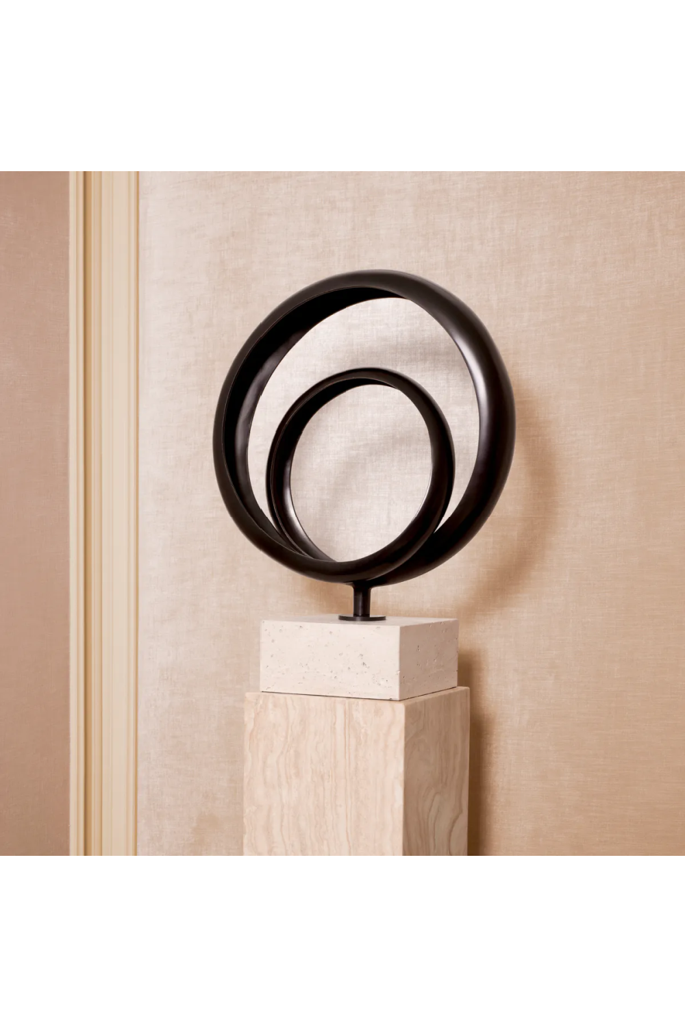 Bronze Round Loop Object Elena | Eichholtz Miami