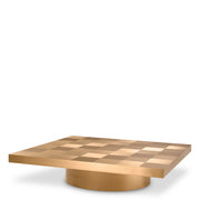 Square Gold Coffee Table Laporte | Eichholtz Miami