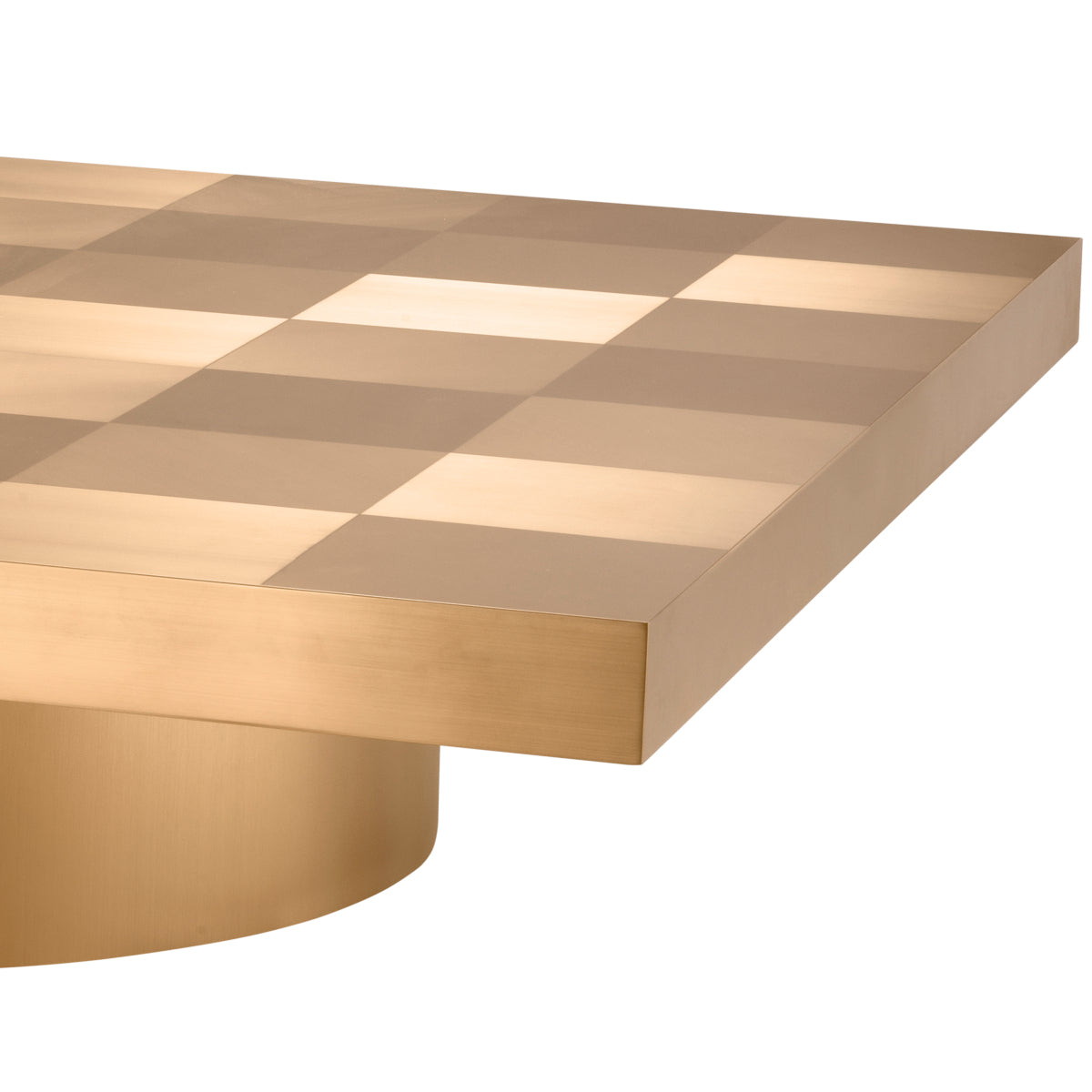 Square Gold Coffee Table Laporte | Eichholtz Miami