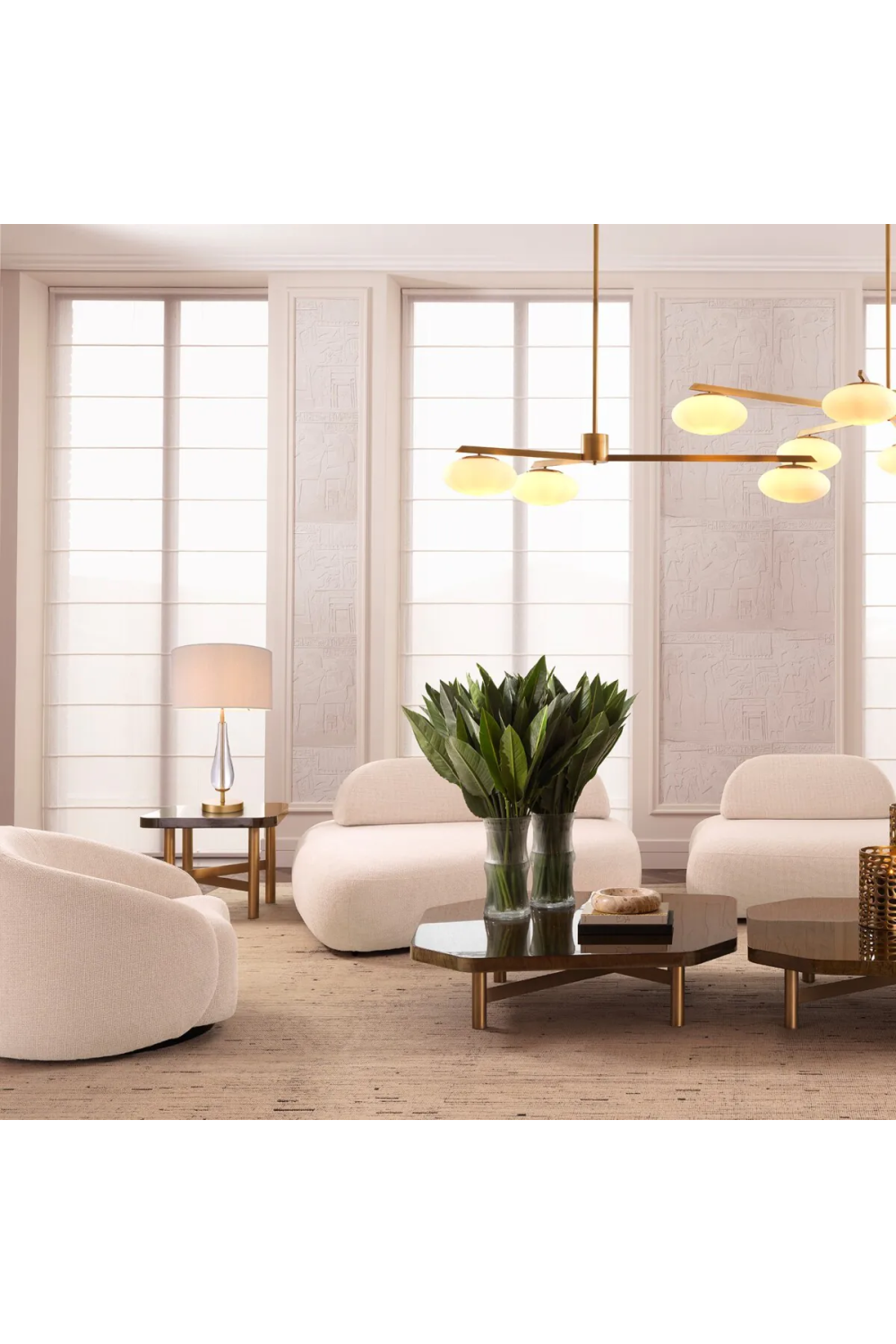 Antique Brass Table Lamp Stilla | Eichholtz Miami