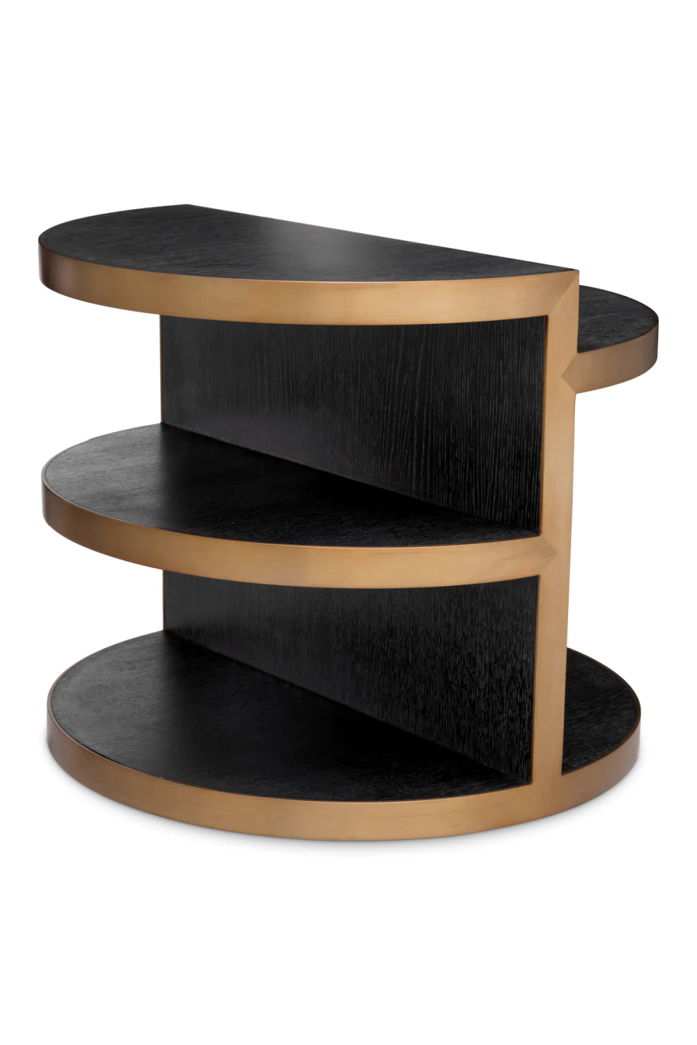 Black Oak Side Table Nilo | Eichholtz Miami